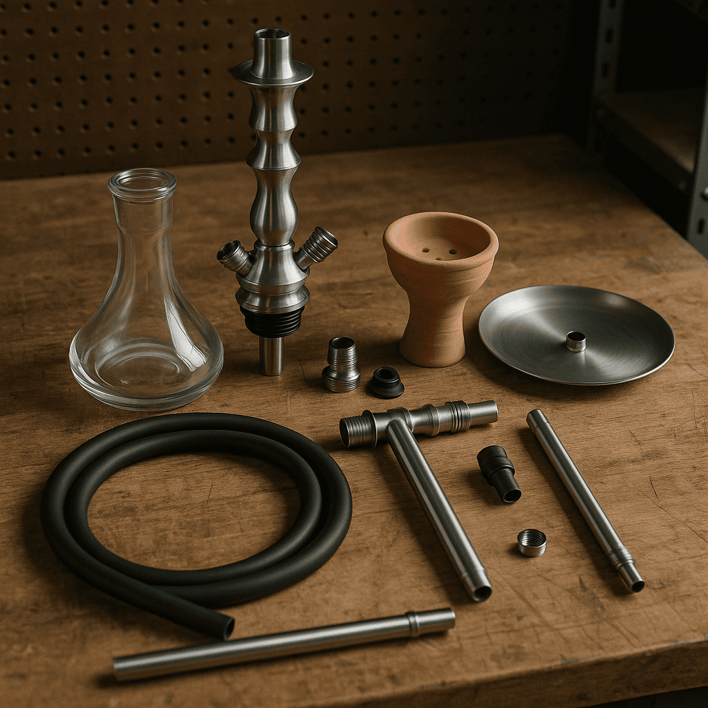 vervanging reparatie hookah slang